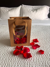 Load image into Gallery viewer, romantic red rose pedals