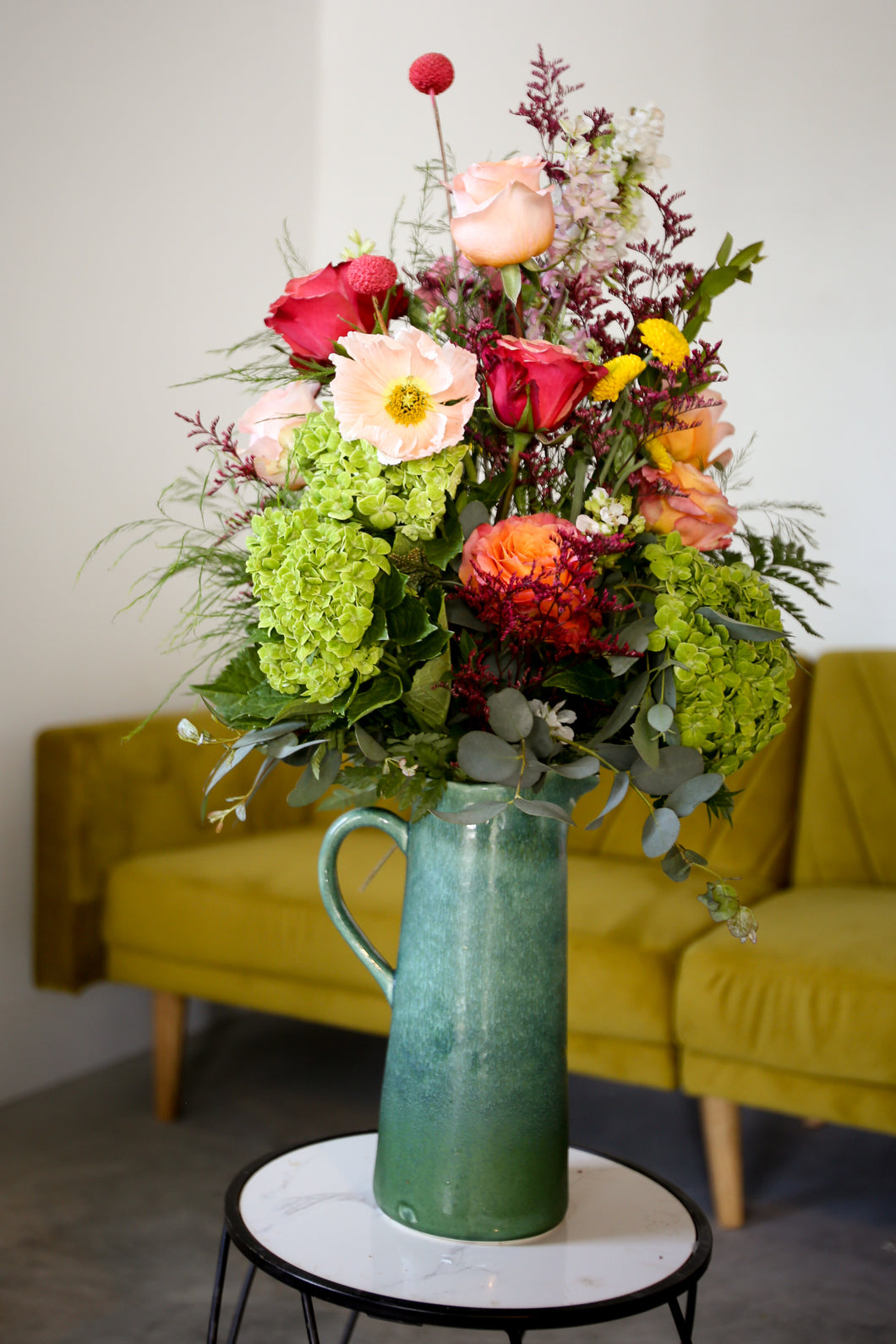 Mother’s Day Pitcher Arrangement